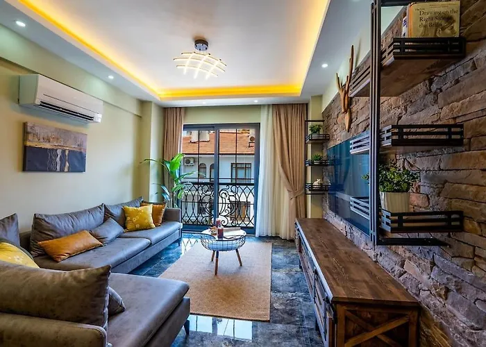 Апартаменты Sehir Merkezinde Lueks - Ocekhomes Adin